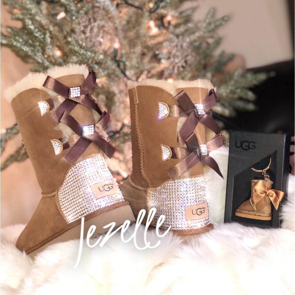 Msg.2.order 💎 BLING UGGS Custom Swarovski Crystal Ugg Boots